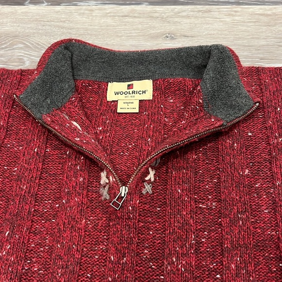 Woolrich Quarter Zip Sweater - Picture 4 of 12